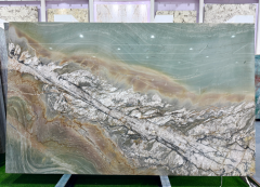 Blue Crystal Natural Quartzite Stone Brazil Kitchen Countertops