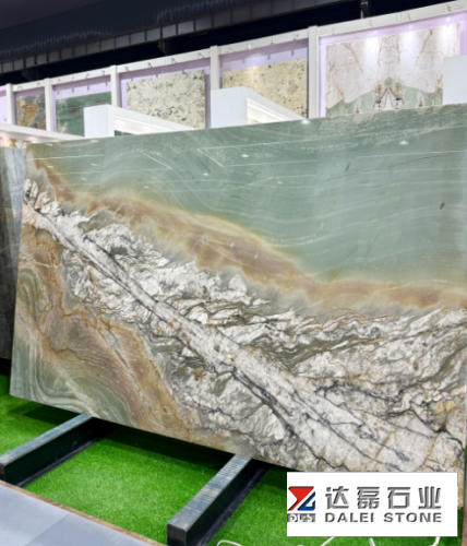 Blue Crystal Natural Quartzite Stone Brazil Kitchen Countertops