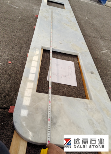 Blue Crystal Natural Quartzite Stone Brazil Kitchen Countertops