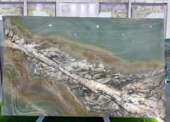 Blue Crystal Natural Quartzite Stone Brazil Kitchen Countertops