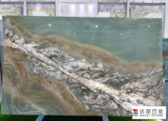 Blue Crystal Natural Quartzite Stone Brazil Kitchen Countertops