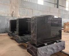 Abosutly Black Headstone Afrian Black Zimbabawe Black Headstone