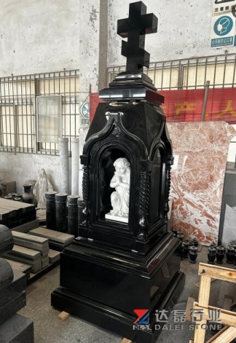 Russia Marketing Monuments Tombstone African Black Pure Black Monuments