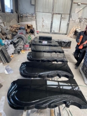 Zimbabawe Black Headstone Granite Russia Marketing