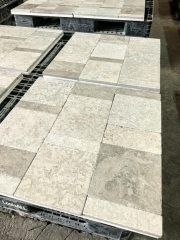 Beige Limestone Tumble Finish Way Floor tiles