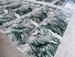 Norway Green Granite Slabs Tiles Polished Project need