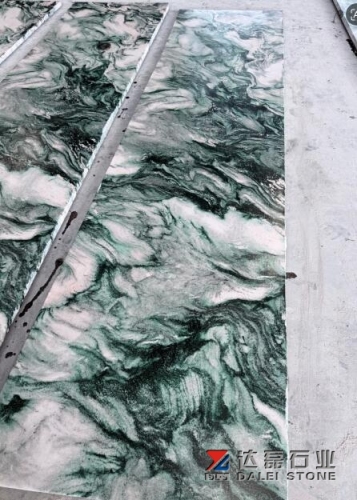 Norway Green Granite Slabs Tiles Polished Project need
