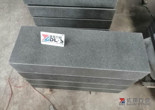 G38 Granite Black Granite Copping Tiles Flamed Brush Landscape