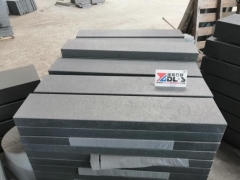 G38 Granite Black Granite Copping Tiles Flamed Brush Landscape