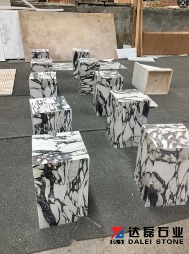 Calacatta Viola Marble Bar Counter
