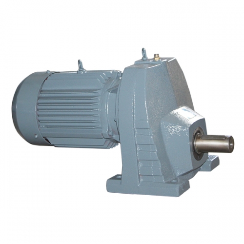REC series single stage helical gearmotor