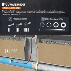 Drain Pipe Camera with 9