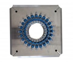4 corner pressure Fiber optic connector Polishing Fixture