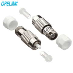 Atenuador de fibra óptica fijo enchufable
