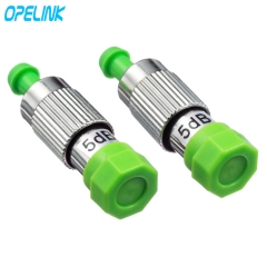 Atenuador de fibra óptica fijo enchufable