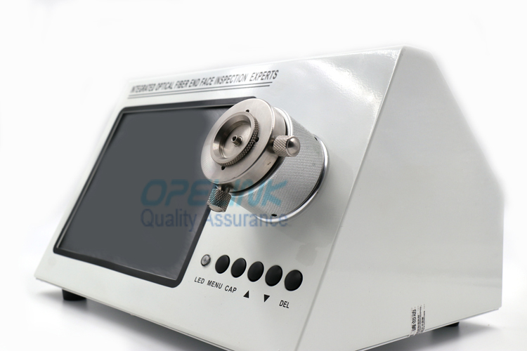 Adjustable Fiber Optic End Face Video Inspection Microscope
