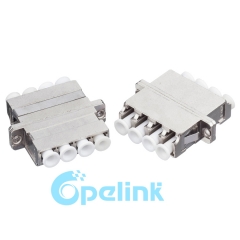 LC-LC Metal cuatro núcleo Singlemode adaptador de fibra óptica S1