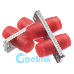 FC-FC Metal Duplex Singlemode Fiber Optic Adapter