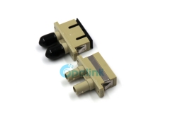 SC-ST Duplex Multimode Fiber Optic Adapter