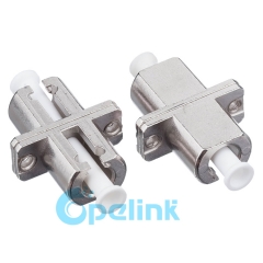 LC-LC metálico Rectangular Simplex Singlemode adaptador de fibra óptica S1