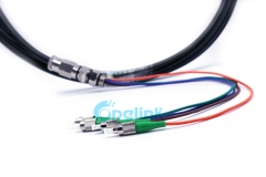 Armoured Waterproof Fiber Optic PatchCord, Pigtail