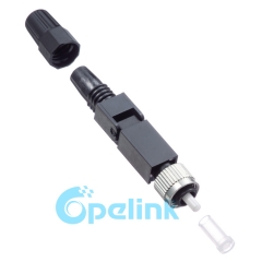 Conector rápido de fibra óptica, conector rápido