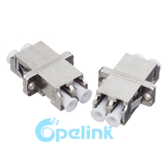 LC-LC Metal Duplex Singlemode adaptador de fibra óptica S2