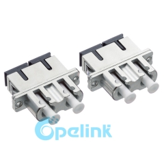 LC-SC Metal Duplex Singlemode adaptador de fibra óptica
