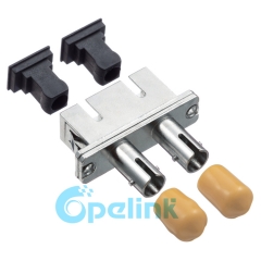 SC-ST metal Duplex Singlemode adaptador de fibra óptica