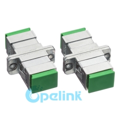 SC/APC Metal Simplex fibra óptica adaptador