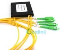1X3 SC/APC пластик ABS коробка оптического волокна PLC сплиттер