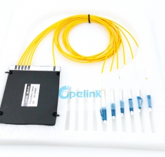 4CH Mux/Demux оптический CWDM модуль, ABS коробка, 2,0 ММ LC/UPC