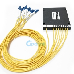 8CH Mux/Demux оптический DWDM, 2,0 ММ LC/UPC ABS Box DWDM модуль