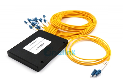 8CH Optical CWDM , Mux+Demux CWDM Module, ABS Box , 2.0mm LC/PC