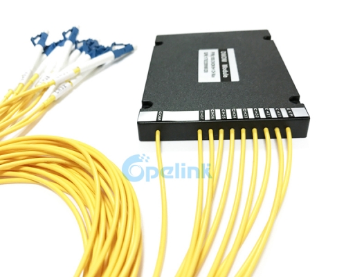 8CH Mux/Demux Optical DWDM, 2.0mm LC/UPC ABS Box DWDM Module