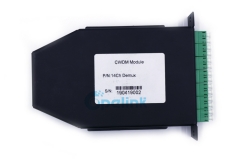 14CH LGX caja de Metal Mux/Demux óptico CWDM LC/APC adaptador de enchufe en CWDM módulo con Upg