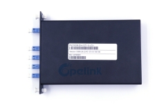 4CH LGX металлическая коробка Mux/Demux оптический CWDM, LC адаптер Подключаемый модуль CWDM