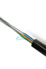 Cable de fibra exterior No blindado, Cable de fibra óptica singular No metálico de 2-144 núcleo GYFTY