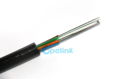 Не-бронированный наружный волоконно-оптический кабель, 2-144 ядро нет-металлический одномодовый волоконно-оптический кабель GYFTY