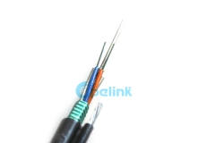 Cable óptico al aire libre armado, 4/8/12/24/48/72/144 figura autoportante 8 Cable de fibra óptica GYTC8S