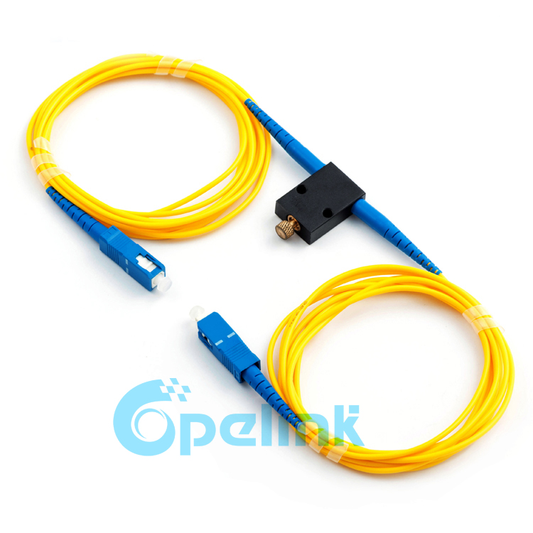 SC-SC Singlemode Patchcord Type up to 55dB Variable optical Attenuator
