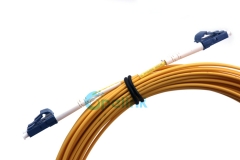 LC-LC Fiber Optic Patchcord, 2.0mm Duplex SM 9/125 Fiber Optic Patch Cable