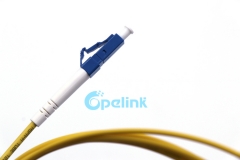 LC-LC Fiber Optic Patchcord, 2.0mm SM Simplex 9/125 Fiber Optic Patch Cable