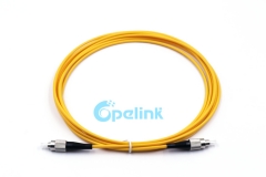 FC-FC Fiber Patch cord, 3.0mm SM Simplex 9/125 Fiber Optic Patch Cable