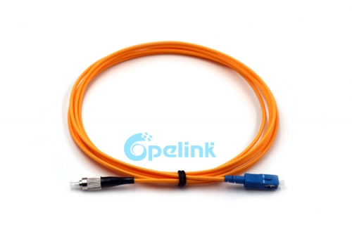 FC-SC Fiber Patch cord, 3.0mm SM Simplex 9/125 Fiber Optic Patch Cable