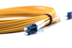 LC-LC patchcord de fibra óptica, 2.0mm duplex sm 9/125 cabo de patch de fibra óptica