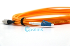 FC-LC Fiber jumper, 3.0mm SM Simplex 9/125 Fiber Optic Patch Cable