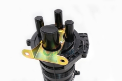 Ao ar livre impermeável cabo de fibra óptica cúpula vertical fosc fechamento de emenda de fibra óptica para fttx