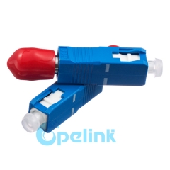 ST-SC Singlemode hembra a macho adaptador de fibra enchufe adaptador de fibra óptica de acoplamiento de hibird adaptador de fibra óptica