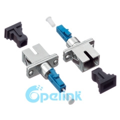SC-LC Singlemode hembra a macho adaptador de fibra enchufe adaptador de fibra óptica de acoplamiento de hibird adaptador de fibra óptica
